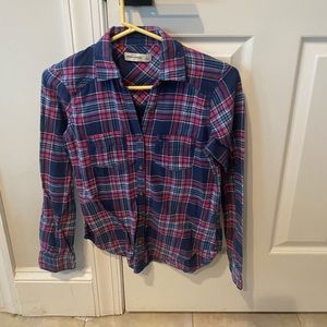 Abercrombie Plaid Button Down Shirt